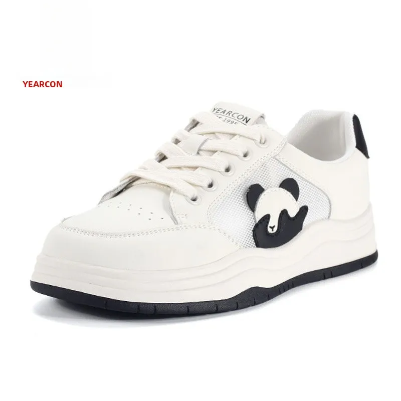 sneakers-da-donna-yearcon-in-rete-traspirante-modello-panda-scarpe-casual-leggere-primavera-estate-comode-slip-on-con-suola-in-gomma