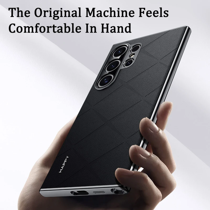 منقوشة شبكة نمط الجلود بو جراب هاتف لسامسونج غالاكسي S24 الترا زائد S24 زائد تصفيح عدسة الوفير الزلزالية حامي قذيفة