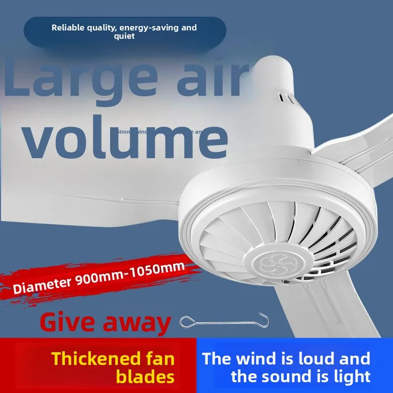 ventilatore-da-soffitto-ad-alto-flusso-d'aria-silenzioso-in-plastica-montato-a-soffitto-per-soggiorno-sala-da-pranzo-uso-residenziale-industriale-e-commerciale