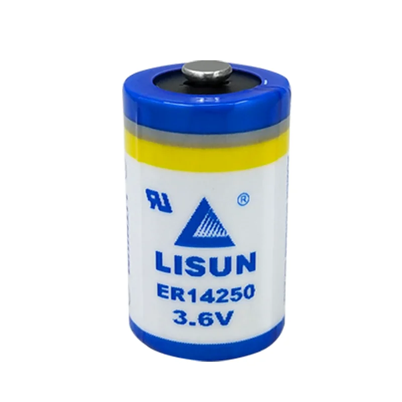 

LISUN ER14250 Disposable Lithium Battery 3.6V Delta PLC Programmer Positioning Instrument Non-rechargeable