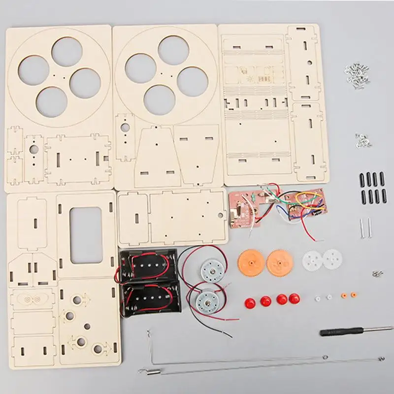 Remote Controlled Change Direction Balance Robot Technology Production Science Experiment Teaching Toy Students DIY Model Gift