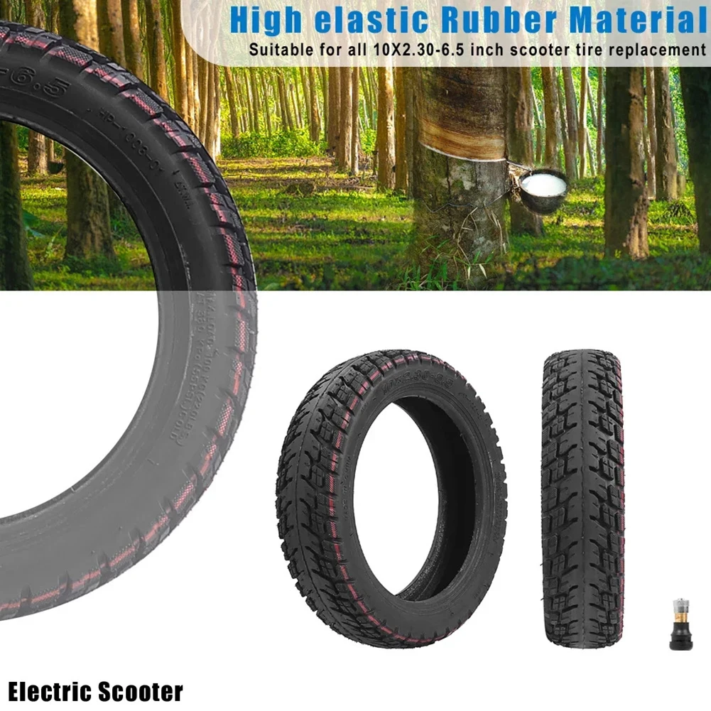 

10inch Self-repair Tubeless Tire Wear Resistant Rubber Tire Tire Wear-resistant Rubber Tire Long-lasting Use Not Easy To Deform