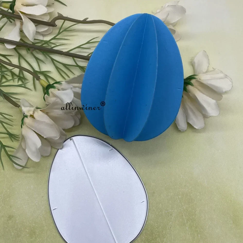 

3D egg wreath Metal Cutting Dies Stencils Die Cut for DIY Scrapbooking Album Paper Card making