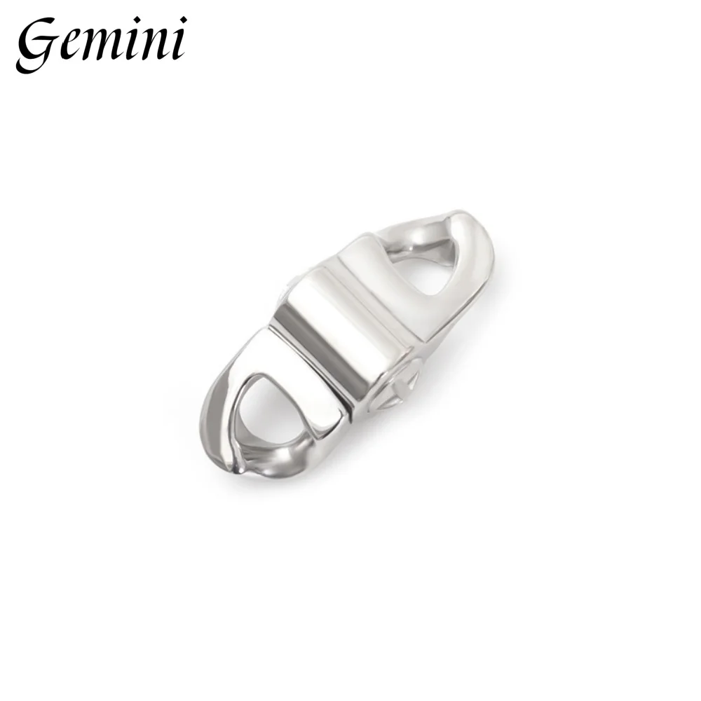 5Pcs 316L Stainless Steel Spring Clasps Lobster Clasp for Cuba Hiphop Chain Bracelet and Necklace Buckle Jewelry Accessories