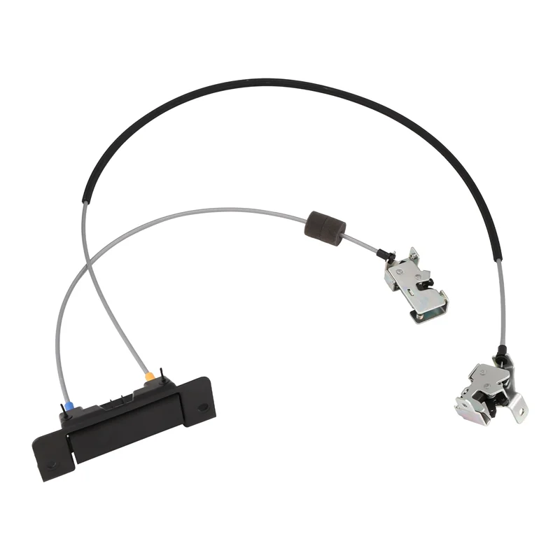 A80X-For FORD TRANSIT MK6 MK7 2000 - 2014 مزلاج قفل الباب الخلفي للسيارة سقف متوسط يسار علوي ومقبض كابل سفلي #4