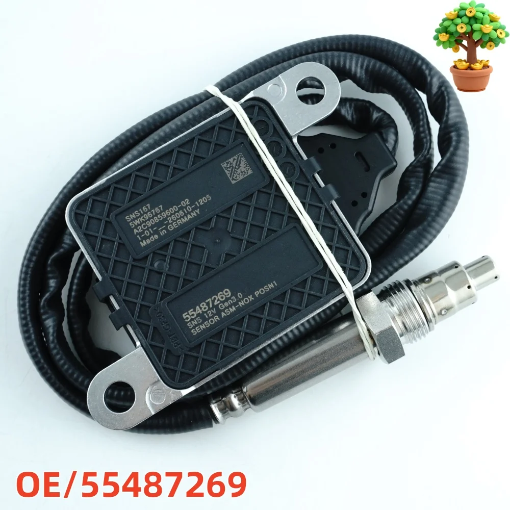Image of Original Hochwertiger Neuer 55487269 5WK96767 SNS167 A2C90859600-02 Stickstoffoxid-Sensor NOx-Sensor für Opel Antara 2.0