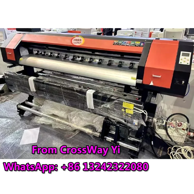 Good Price 1.8m 1800mm 64 Inch 6 Feet Flex Banner Printer Vinyl Stickers Outdoor Printing Machine