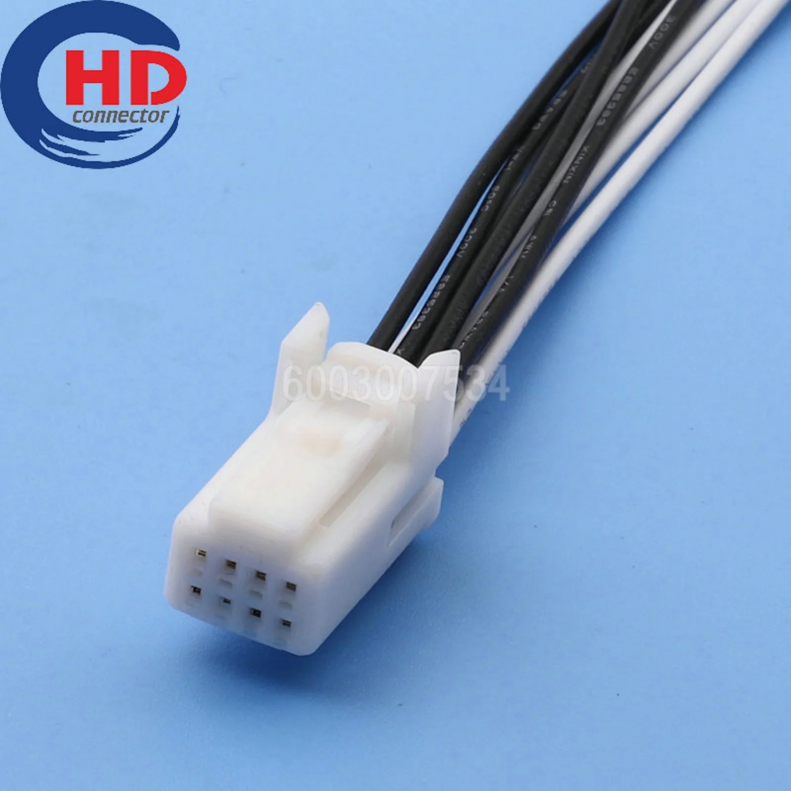 8 Pin Connector Unsealed 0.7mm Series Male Female Connectors Cable Motorcycle Electrical Harnesses Plug 1565804-1 1717103-1