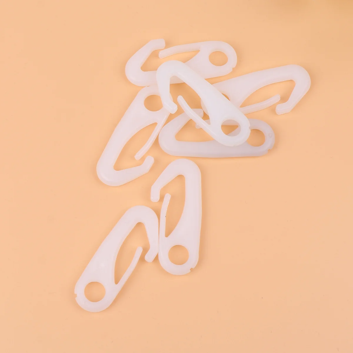 8 قطعة خطافات إطباقية من النايلون شديدة التحمل مرفق سارية العلم للأعلام الخارجية ملحقات خطاف مشبك رفرف مقاومة للطقس #3