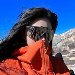 Outdoor Sports Sunglasses Cycling and Fashionable Casual Glasses Cycling Glasses Men and Women Fashionable Sunglasses Windshield