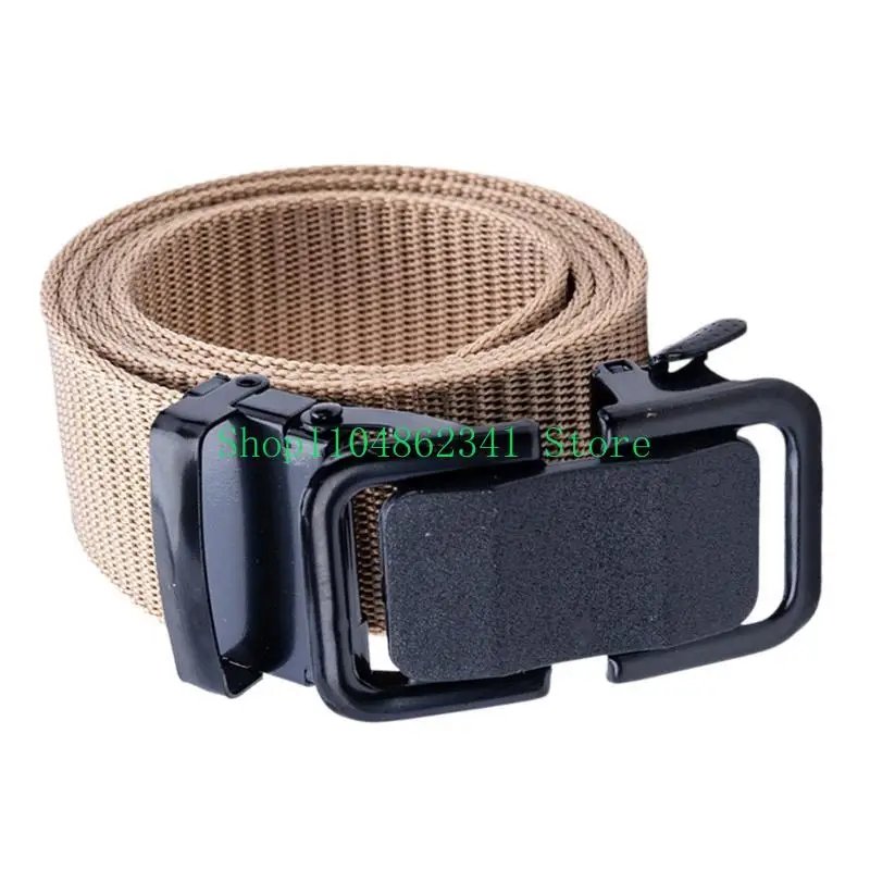 5asd Versatile Woven Belt for Men High Strength Nylon with Quick Release Buckle for Party/Club/Beach