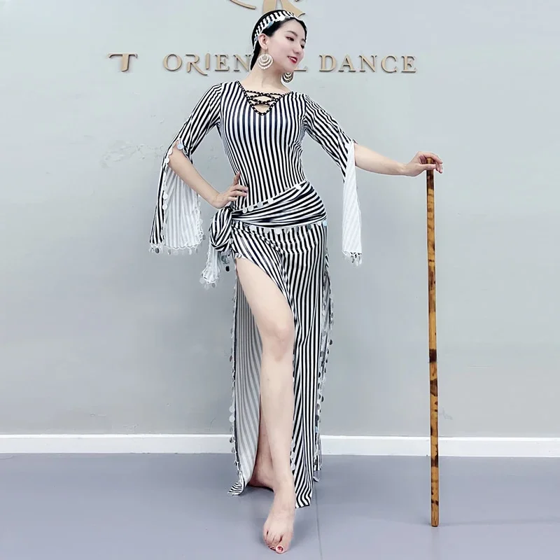 Trajes de dança do ventre robe leite seda ouro lantejoulas vestidos de dança baladi folk personalizado 2024 baladi shaabi roupas de dança oriental