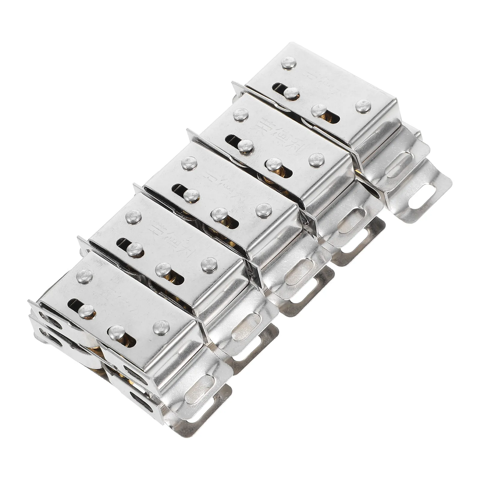 10Pairs Ball Catch Latch Stainless Steel Cabinet Door Catch Closet Wardrobe Sliding Door Hardware Easy Installation Noise Free