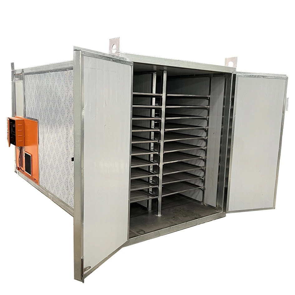 Commercial Gas-Powered Food Dehydrator Machine with PLC Control for Fruit, Fish, Vegetable & Industrial Hemp Drying