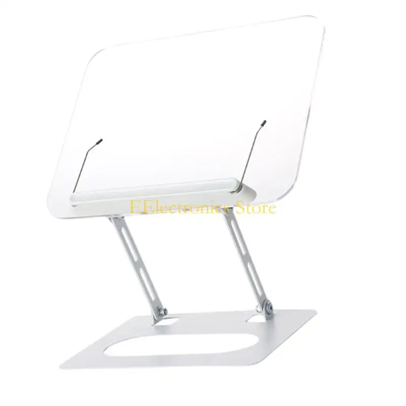 B03C Elegant Acrylic 360 Rotating Option Foldable Stand for Book and Tablets Support