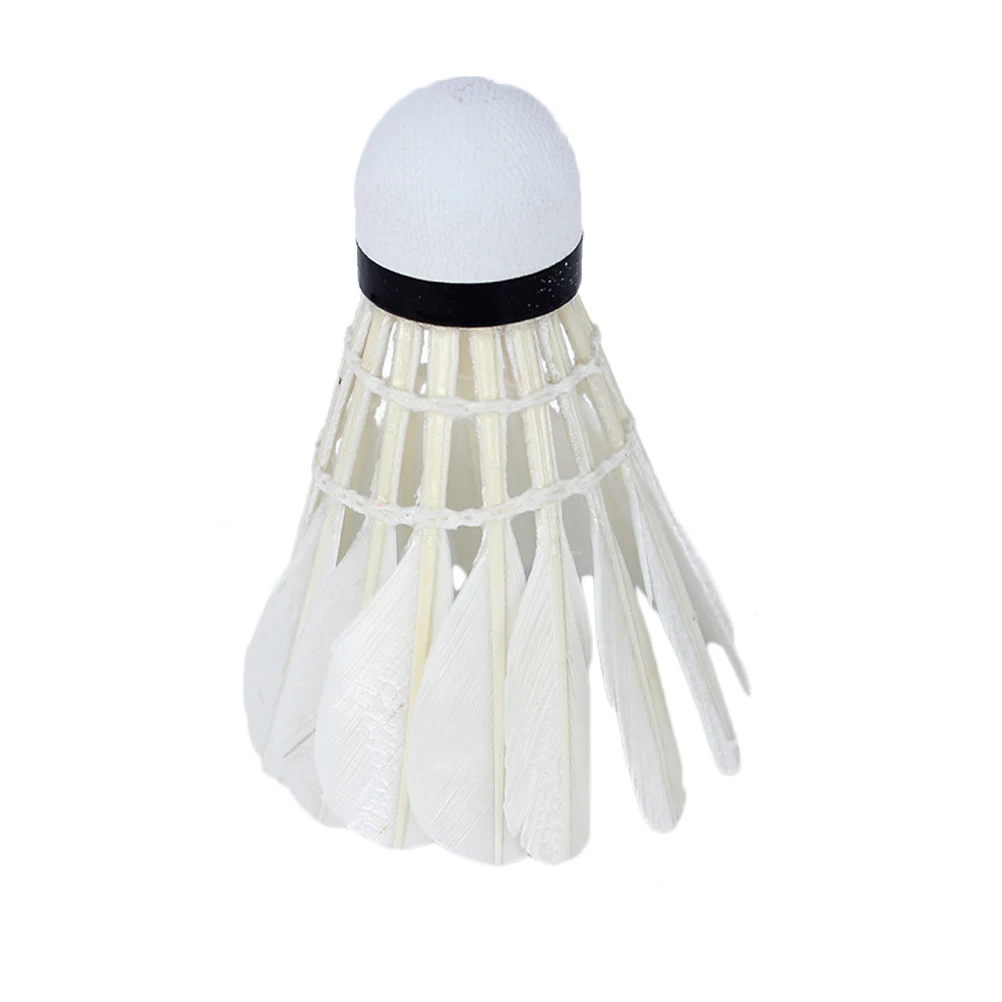 

12 PC Shuttlecock for Badminton Shuttlecocks School Flight Playing White Outdoor