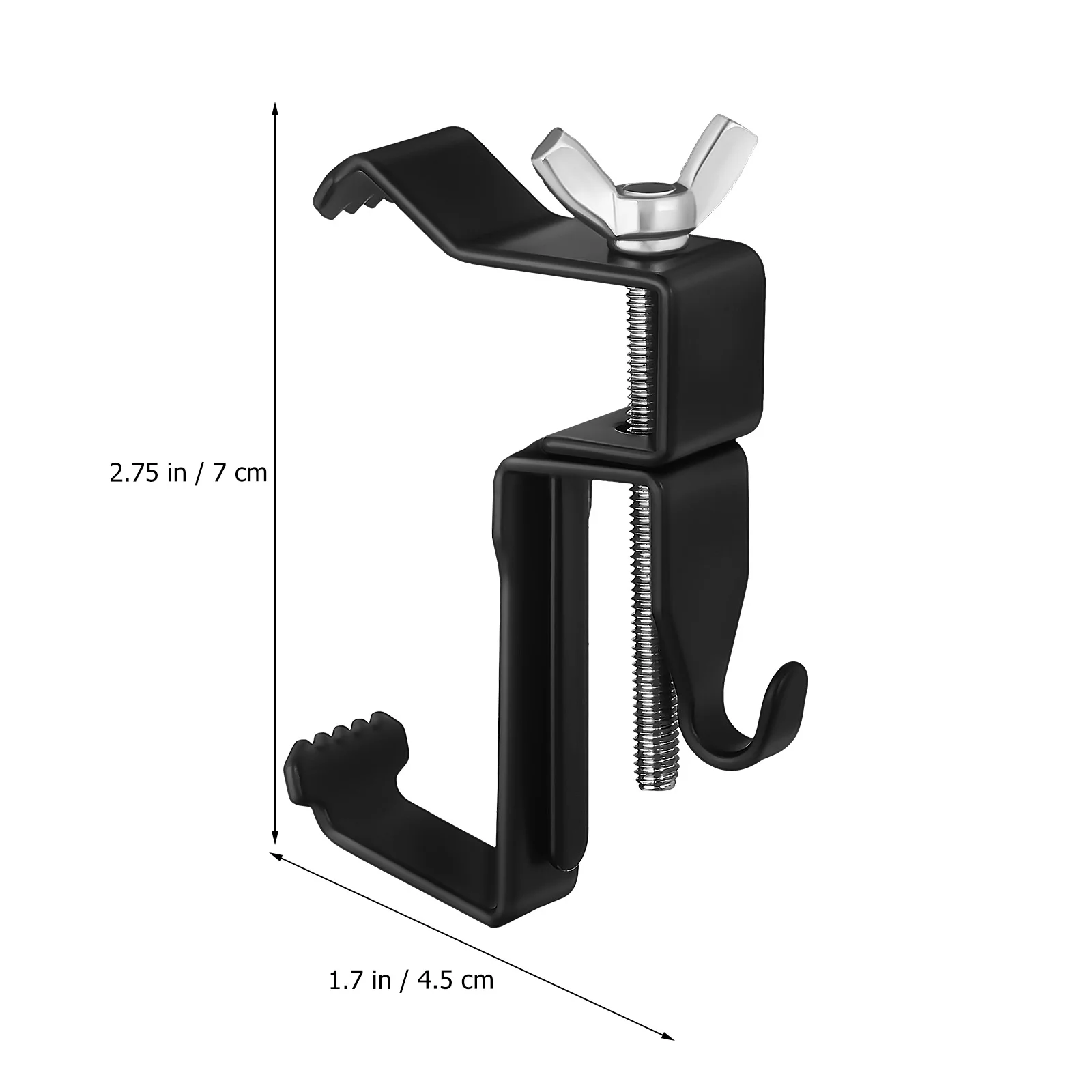 

8 Pcs Brick Hook Hanging Clips Heavy Duty Wall Decor Hanger Plant Adjustable Mount Sturdy Iron Brick Wall Hooks Hardware