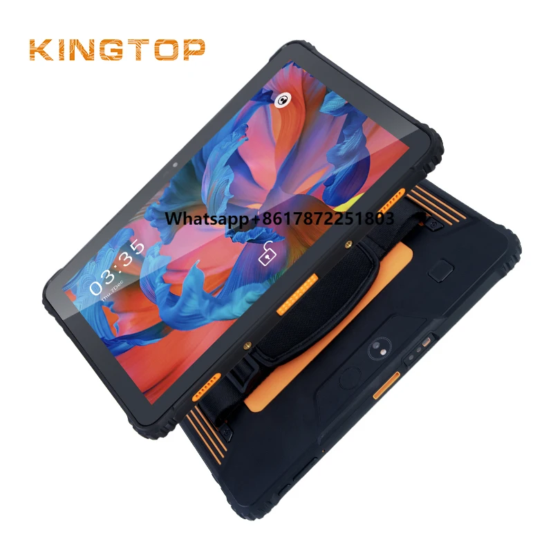 Kingtop 10.1 Inch 5G SIM Card Tablet Android 12 Octa Core Ram 6GB Rom 128GB Tablet PC FHD Screen Android Tablets Easy to carry