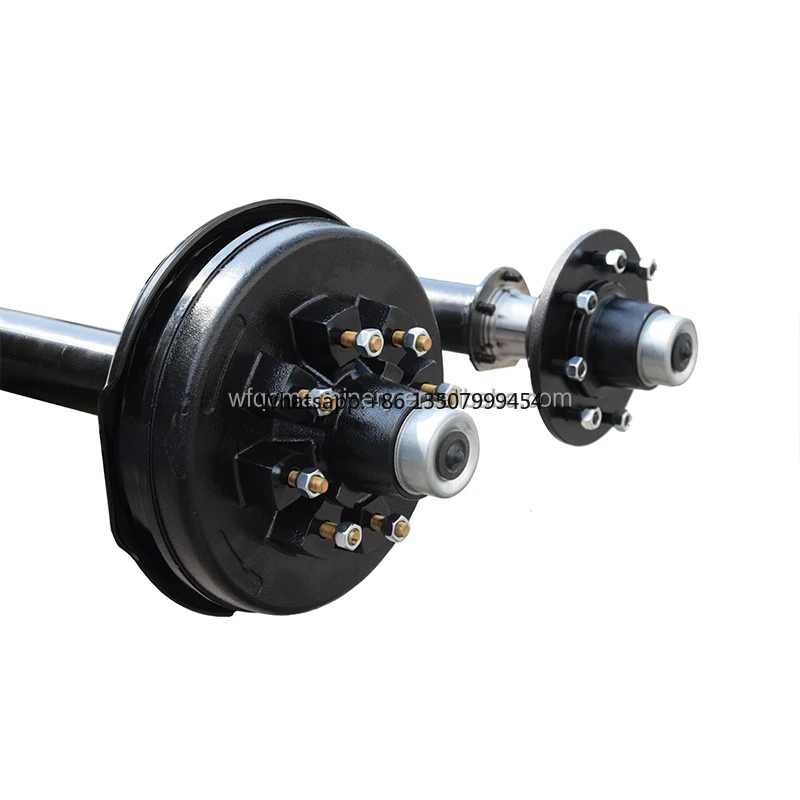 

Customized 3500lb 5200lb 7000lbs Utility Trailer Straight Axle Assembly with Electric Brake