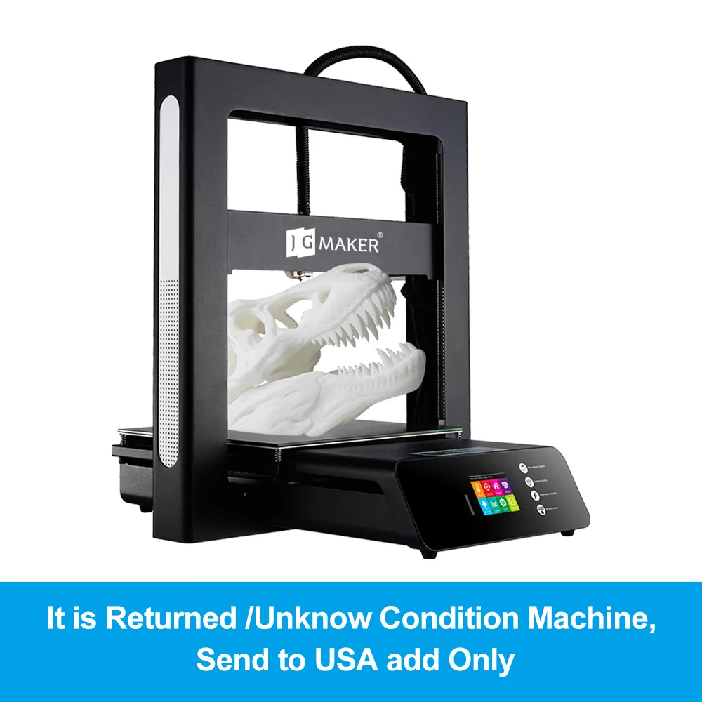 

JGMAKER A5S 3D Printer Returned UKNOW Condition Ship to USA add Only