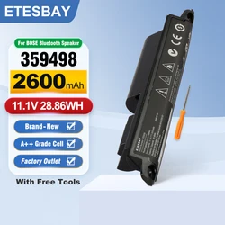ETESBAY 359498 2600mAh Battery For Bose Soundlink Bluetooth Speaker III 359495 330107 330107A 330105 330105A 359498-0010 404600