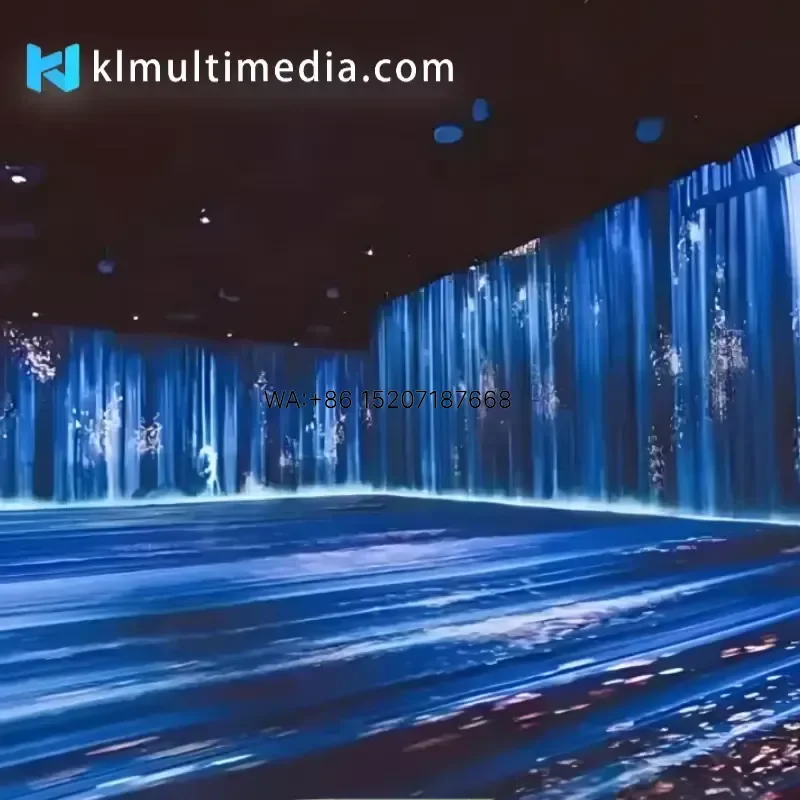 Wmwmnu for 3D Immersive Rooms Wall Projector Virtual Reality Room Experience for Immersive Learning and Games