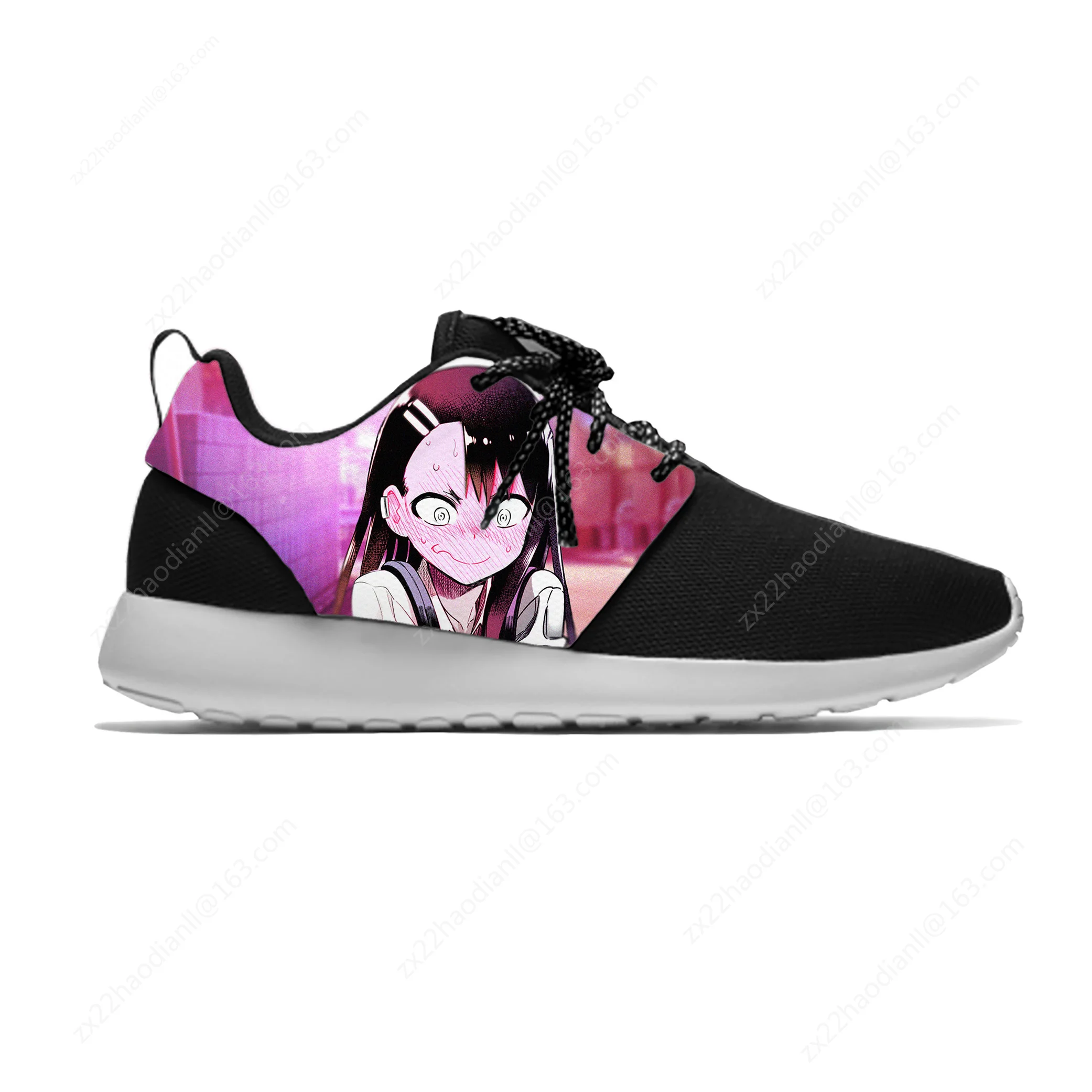 Japanese Anime Manga Nagatoro Hayase Cute Fashion Sport Running Shoes Casual Breathable Lightweight 3D Print Men Women Sneakers