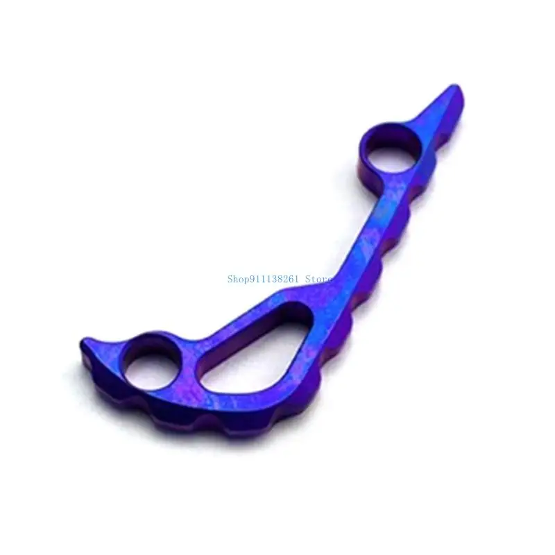 

H05E Alloys Cutter Handle Back Spacer Replacement Part for Folding Cutter Handle Customization and Enhancement Making