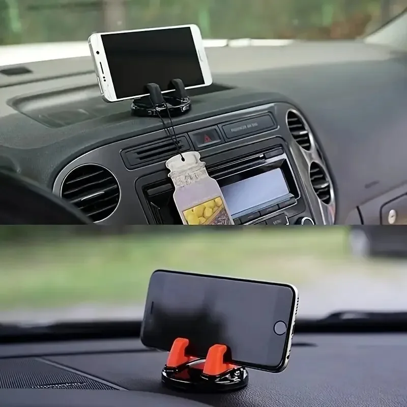 360° Rotatable Mobile Phone Holder Car Bracket Non-Slip GPS Navigation Car Mount Stand Support in Car Universal for All Phones