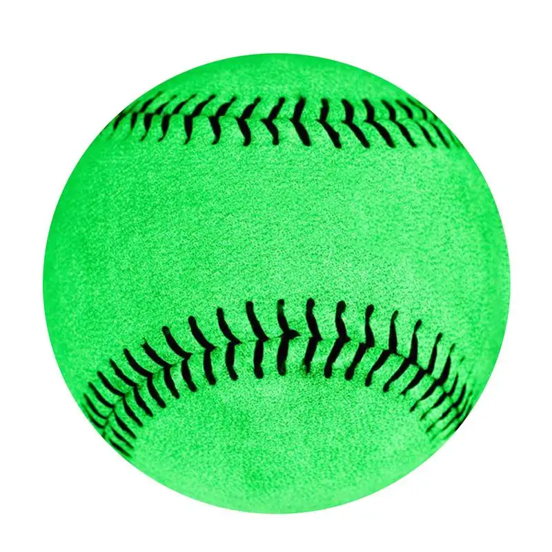 

Lighted Baseball Night Practice Standard 9-Inch Baseball Glowing Visibility For Night Catch & Hit For Baseball Players Adults