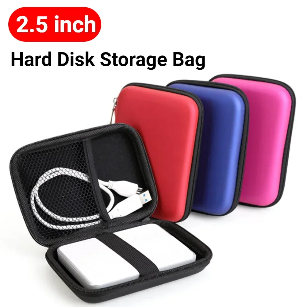 

2.5 Inch Electronic Equipment Accessory Hard Disk Package Headset Bag Multi-Function Mobile Power Pack Portable Case