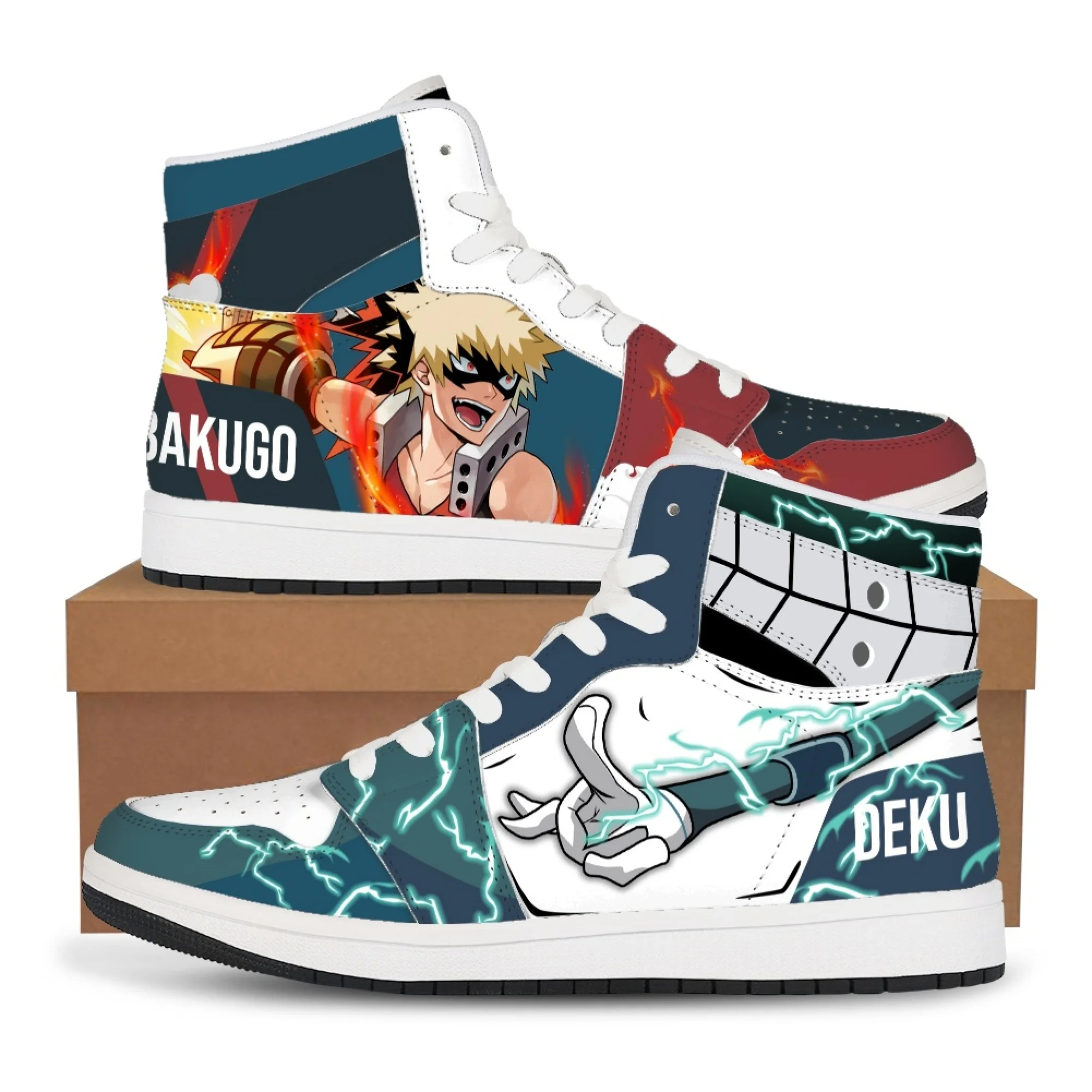 My Hero Academia Anime Midoriya Izuku New Sneakers Casual Shoes Basketball  Shoes Printing Comfortable Flat Shoes Halloween Gift - AliExpress 26