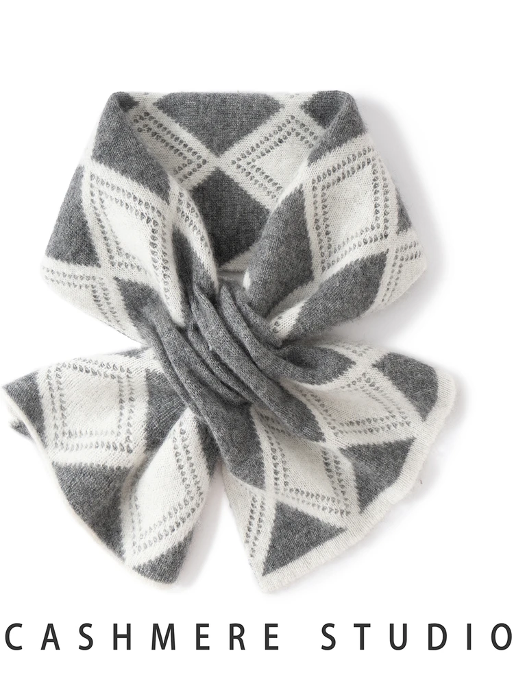 thiened-00-camere-small-scarf-for-women-autumn-winter-fake-collar-versatile-ne-warmer-birthday-gift-warm-thiened-scarf