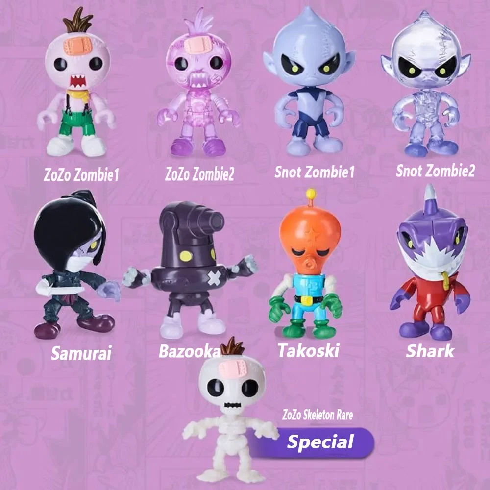 zozo zombie assembled Zombie Samby Blind Bags Assembly Model Anime Figures Dolls Toys Collect Ornaments gift toys
