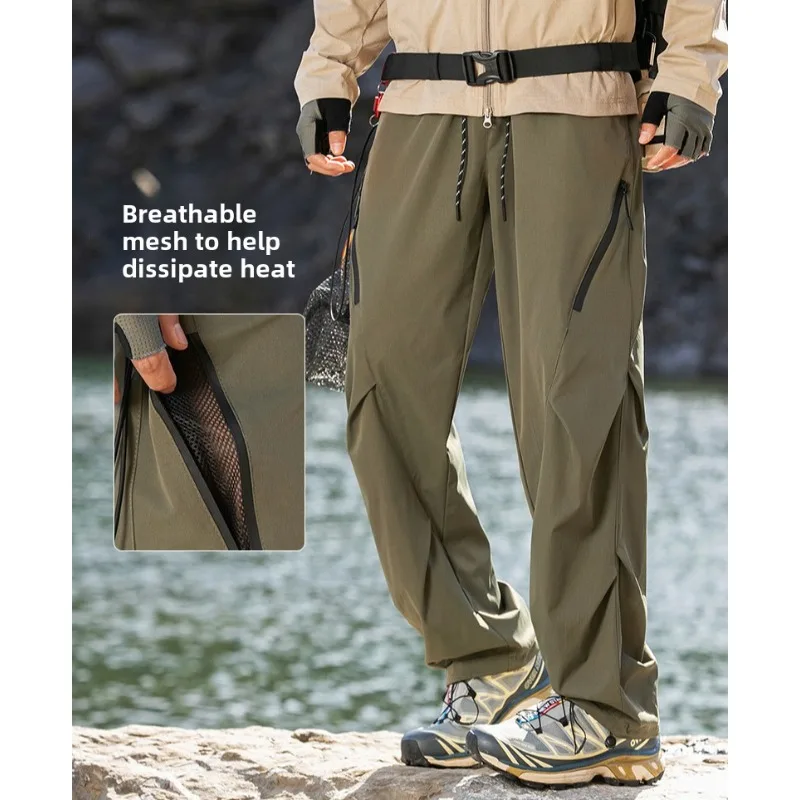 

New Men Winter Outdoor Hiking Pants Windproof Waterproof Breathable Sports Mountainning Camping Joggers Sweatpants Trousers Male
