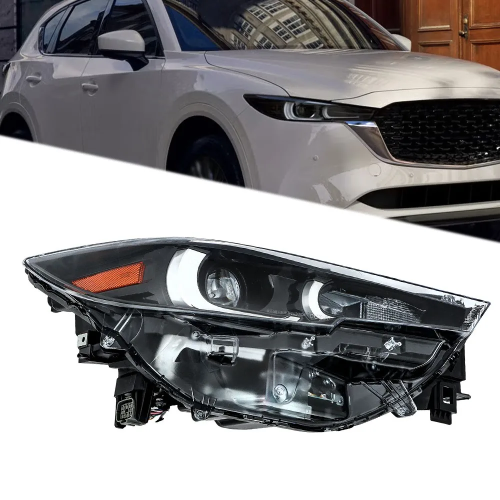 

Non-AFS&LED DRL Right Passenger Side Headlight For Mazda CX-5 2022-2024 Full LED