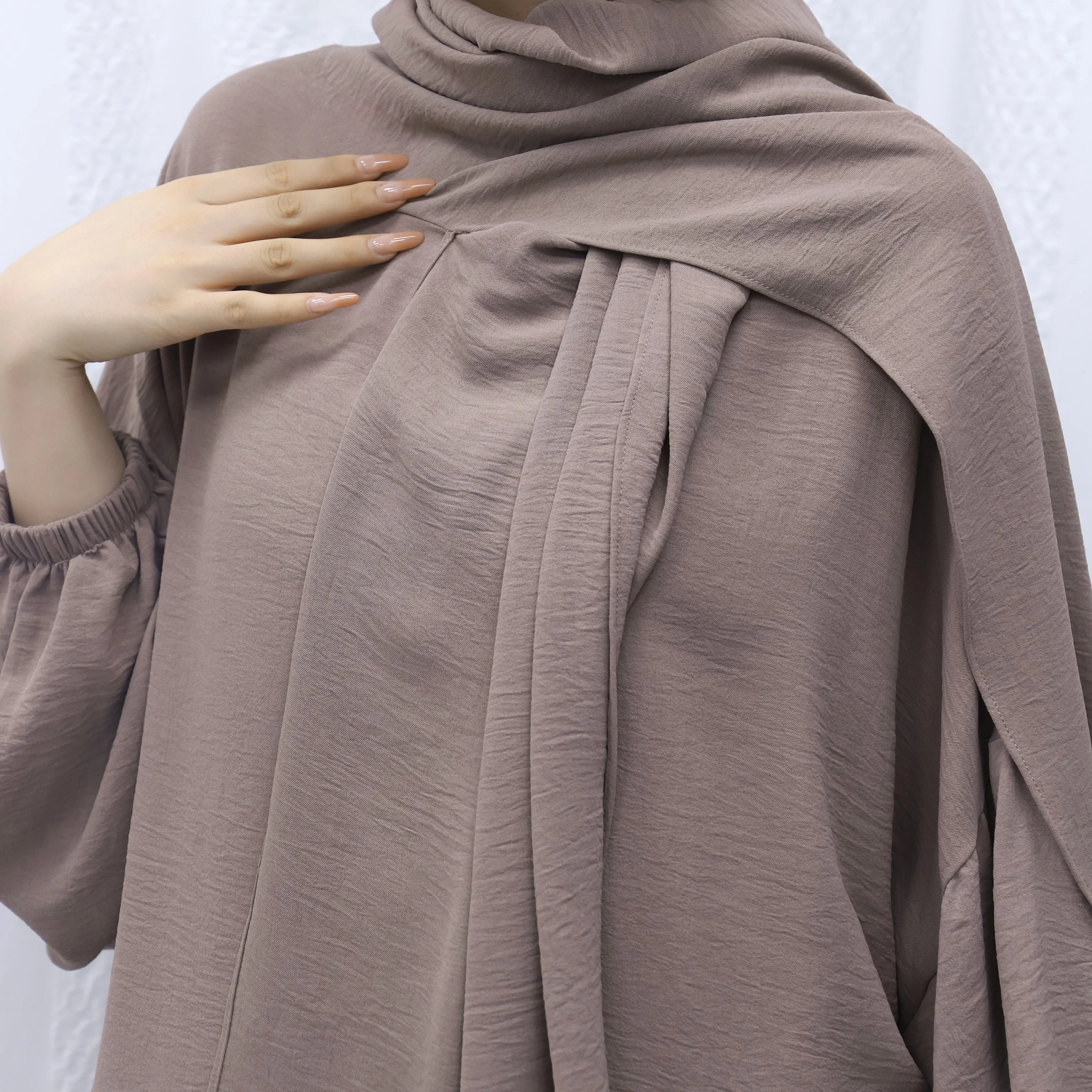 Modest Abaya Ramadan Dubai Robe Femme Musulmane Turkey Kaftan Islamic Clothing Muslim For Women Abaya