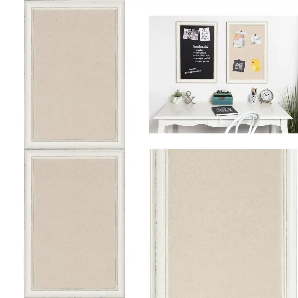 

Мягкая белая картонная доска из льняной ткани размером 18x27 дюймов от Macon