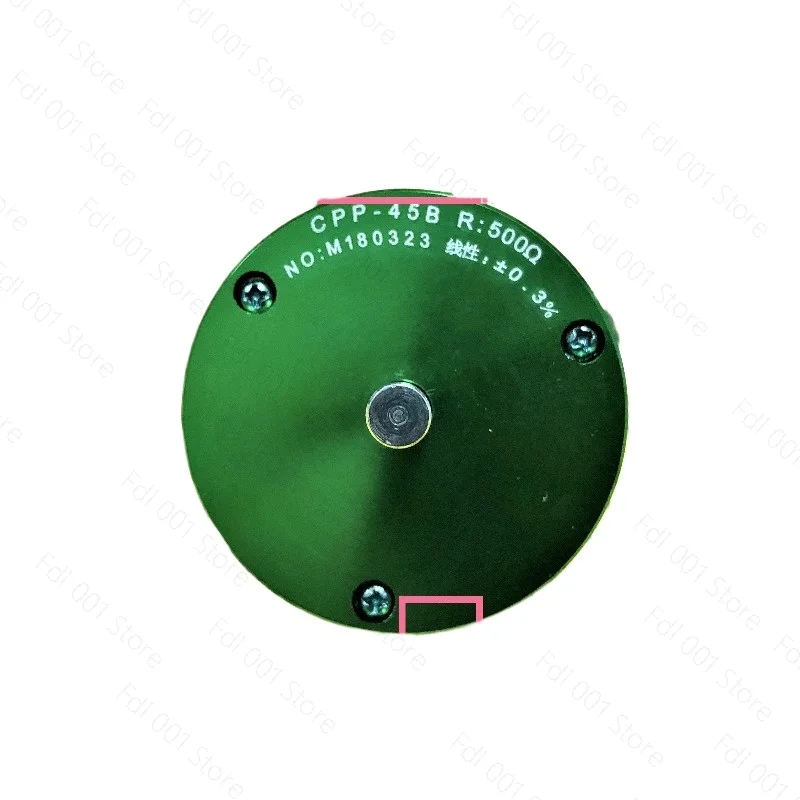 Precision Conductive Plastic Potentiometer, CPP45B Angle Sensor Position Transducer Three Terminals
