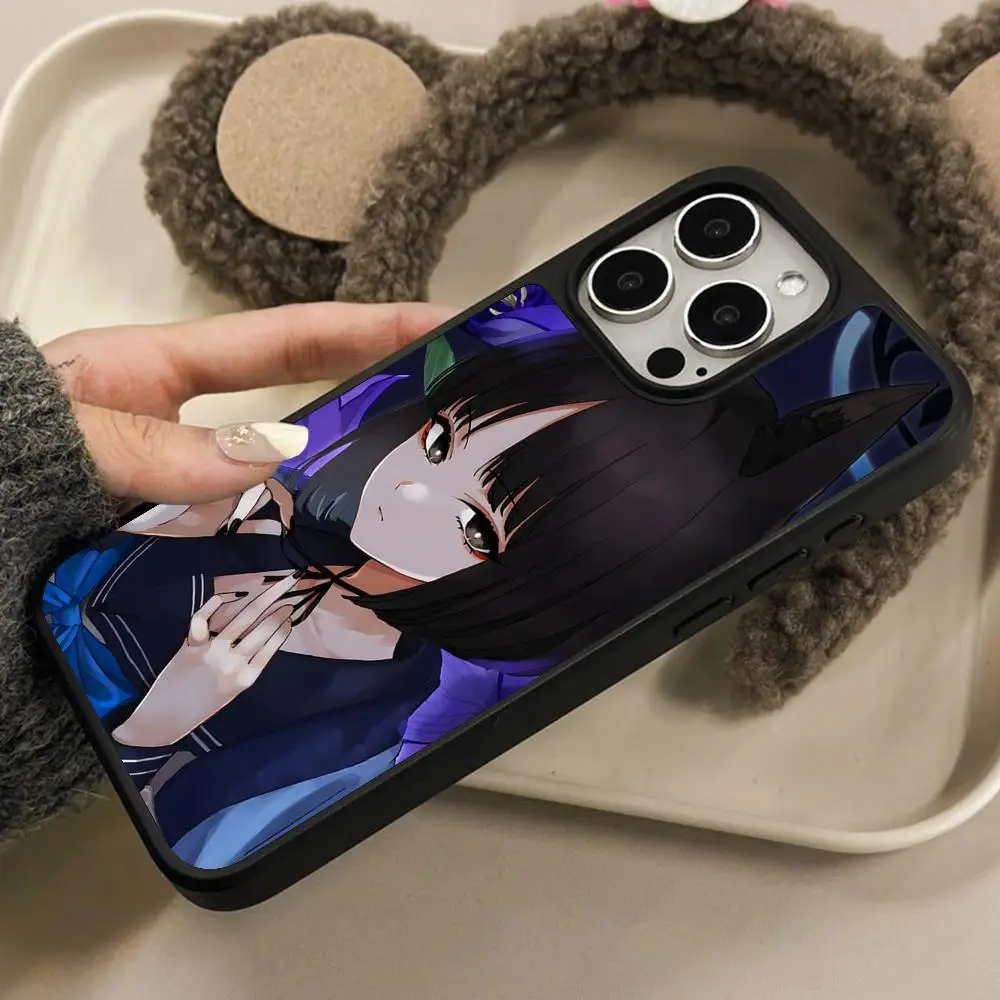 

Blue Archive Kiryuu Kikyou Phone Case for iPhone 17 16 15 14 13 12 11 Air Pro Max Plus Matte Surface Cover