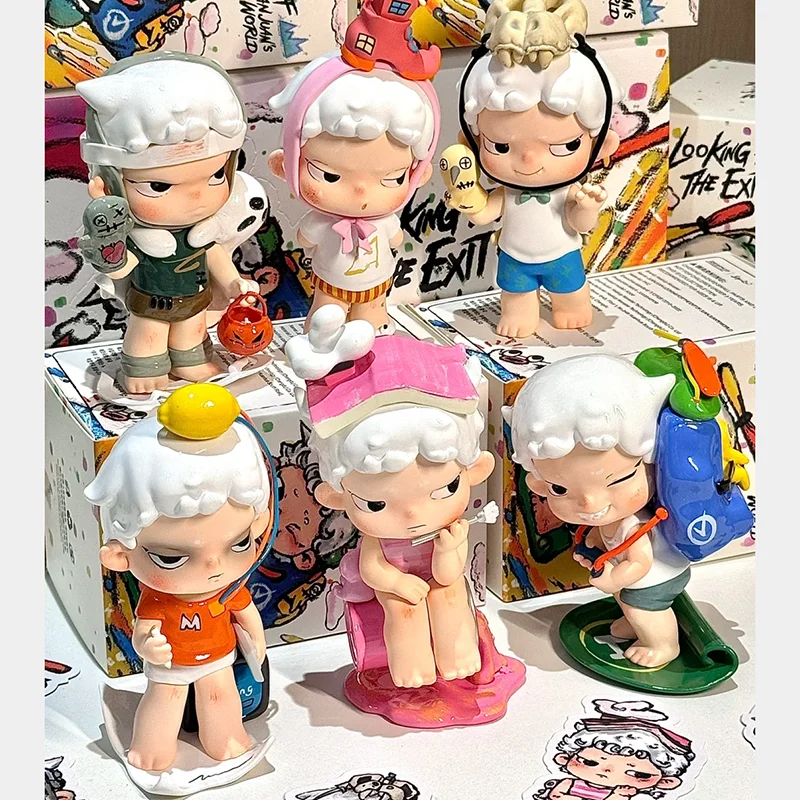 

Genuine Search For Export Series Of Scroll World Blind Box Trendy Toys Figurines Desktop Decor Birthday Art Gift For Kids Lovely