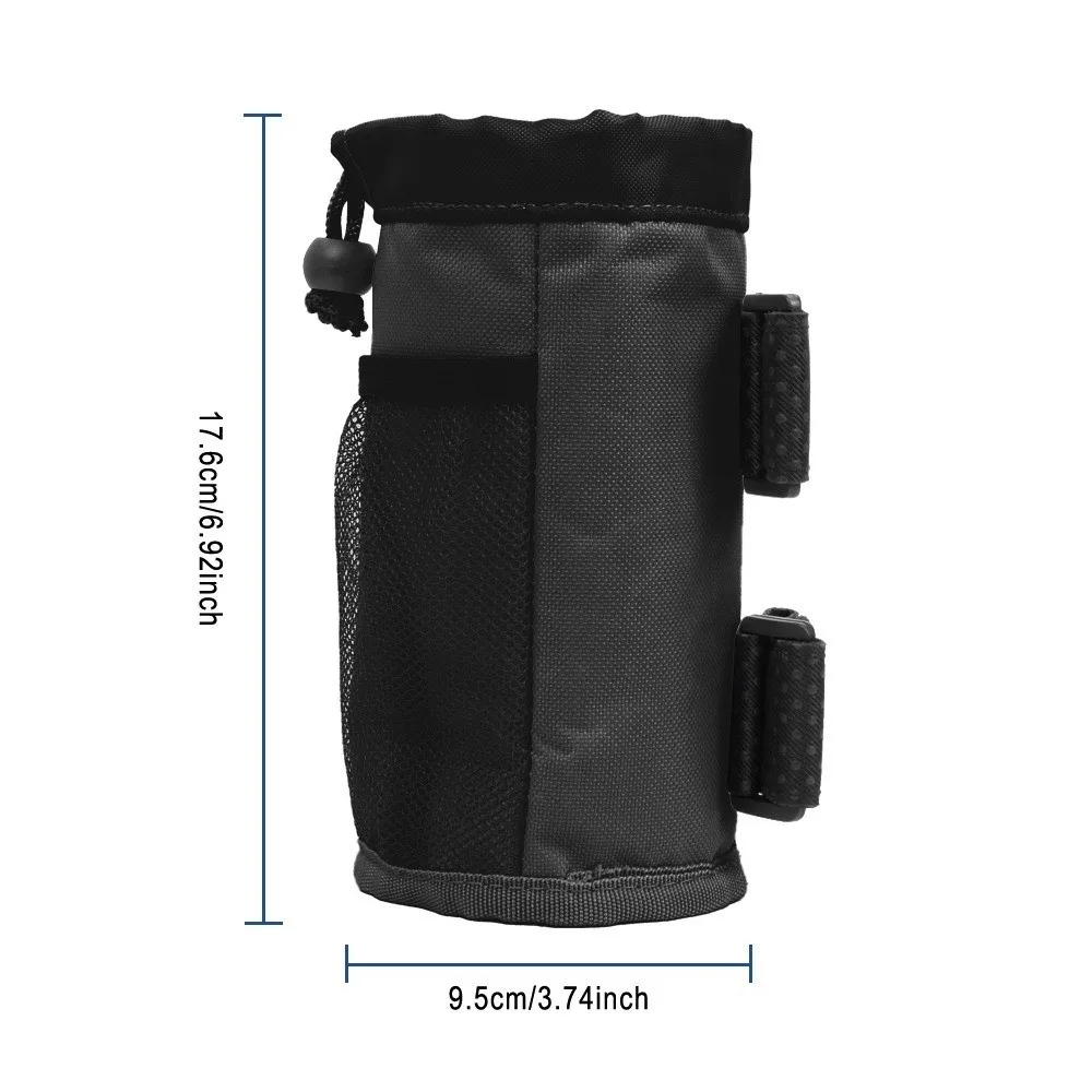 Outdoor Sports Insulated Scooter Water Bottle Holder Mesh Bag Bumper Cover Bike Cup Holder Handlebar Water Bottle Bag Bike view 6