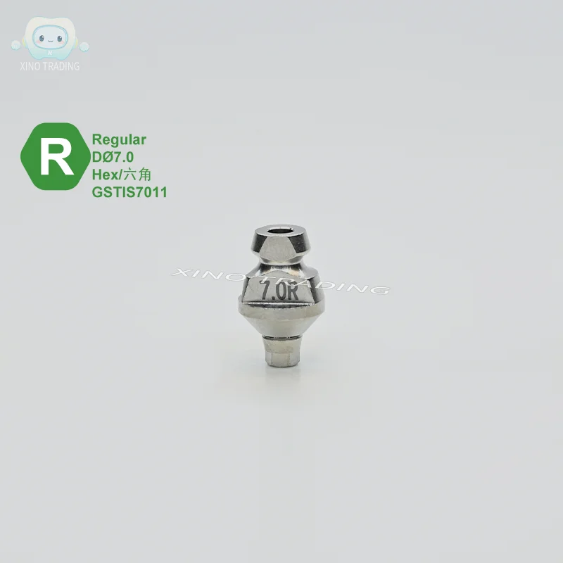 1 قطعة ل تركيبات الأسنان نقل الانطباع التعامل مع قضيب نقل مغلق سبائك التيتانيوم استبدال المسمار متوافق Osstem