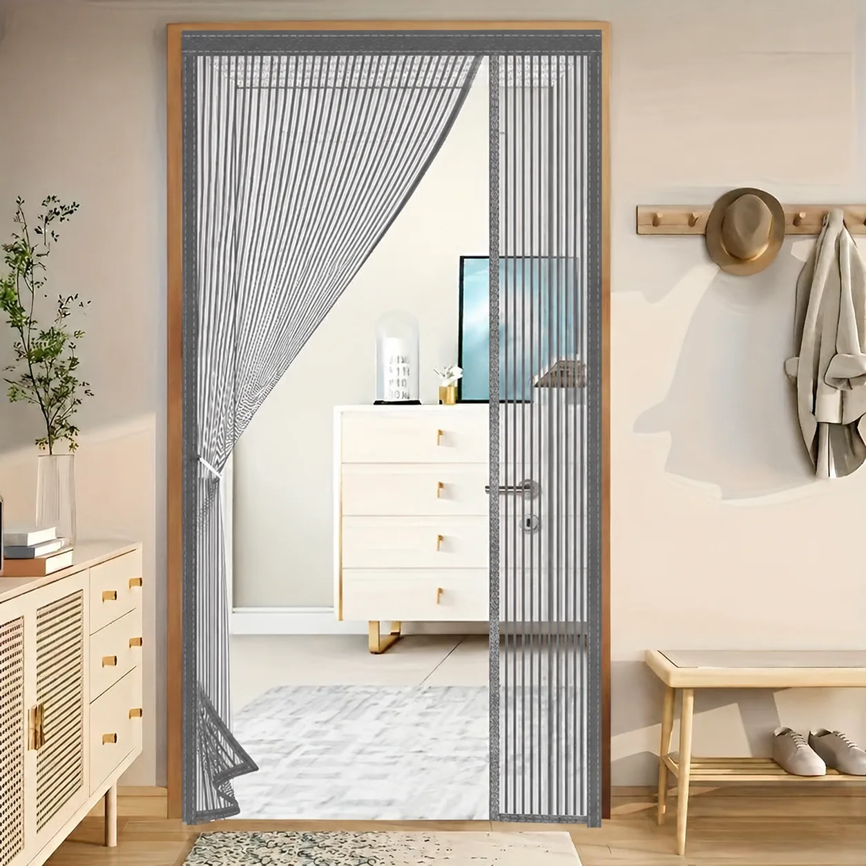 

Mosquito Proof Curtain High-end Magnetic Anti-Mosquito Screen Door Encrypted Household Bedroom Partition Screen Window In Summer