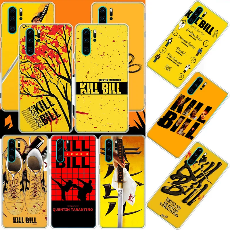 

Kill Bill Phone Case For Huawei Mate 40 Pro 30 20 Lite 10 Huawei P30 Lite P50 Pro P40 P20 P10 Cover Coque