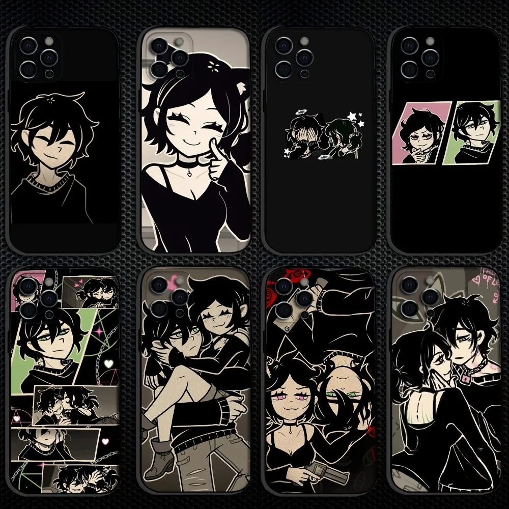 

The Coffin of Andy Leyley Game Phone Case For iPhone 16,15,14,13,12,11 Plus,Pro Max, Soft Silicone Black Cover