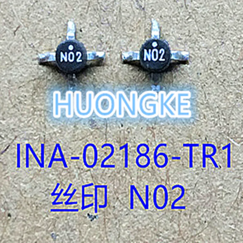 1PCS/LOT INA-02186-TR1 Screen Printing N02 SMT-86 Cross Low Noise Power Gain Amplifier Tube