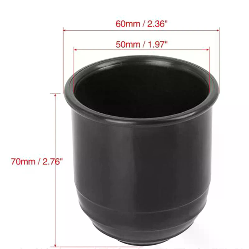  NEW SALE Universal 50MM Trailer Accessories Black Silver Car Tow Bar Ball Cover Cap 