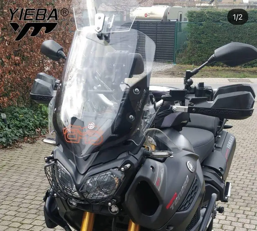 Подходит для Yamaha Super Tenere XT1200Z XTZ1200 2010-2021 мотоциклетная решетка фар Защитная крышка Supertenere1200 XTZ 1200