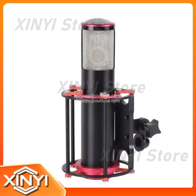 Condenser Microphone Bazooka Mic for Mobile Phone Computer Sound Card Recording Streaming Podcasting Studio USB XLR